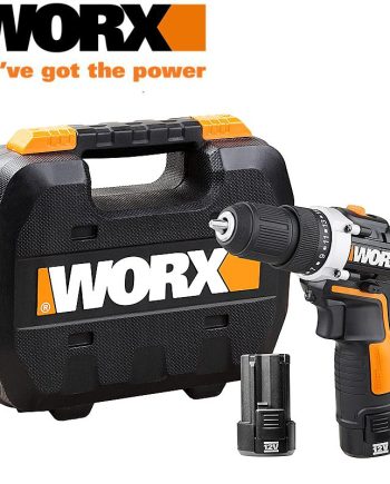 D/Driver 12V 2 X 2.0Ah Std Charg. Inj. Box With Holster Worx