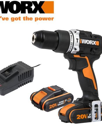 Imp. Drill 20V 13Mm 40Nm 1500Rpm 2 X 2.0Ah Std Charg. Worx