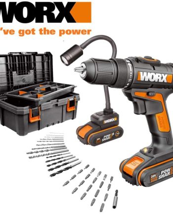 Drill & Light Kit 20V 2 X 1.5Ah Std Charg. 35Pc Acc. Toolbox