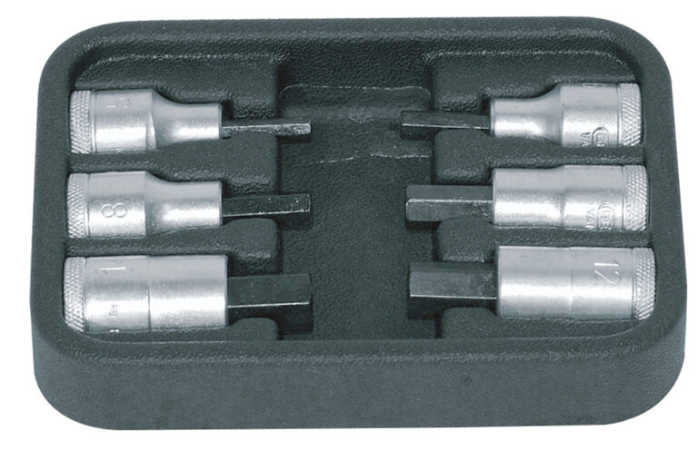 SOCKET GEDORE SET A/KEY 1/2 IN19PA-6 - 