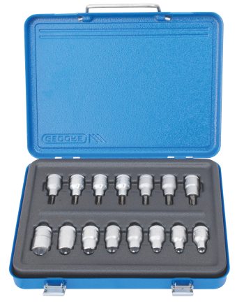 SOCKET GEDORE SET TORX 1/2 ITX/TX19-FMT