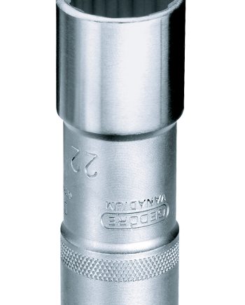 SOCKET GEDORE BIHEX 1/2"D CARD D19L 14MM