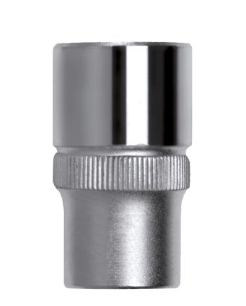 SOCKET GED RED 1/4"HEX 6MM L25MM