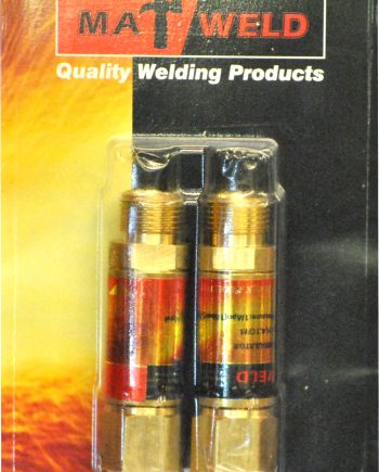 Matweld Prepac F/Back Arrestor Set Reg