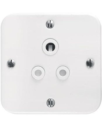 Crabtree Classic Industrial Single Socket 164-3 (6A) Unswitched Surface Box