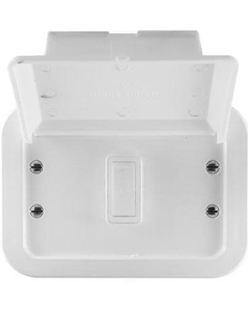 Crabtree Classic 1 Lever 1 Way Industrial Switch with Weatherproof Surface Box