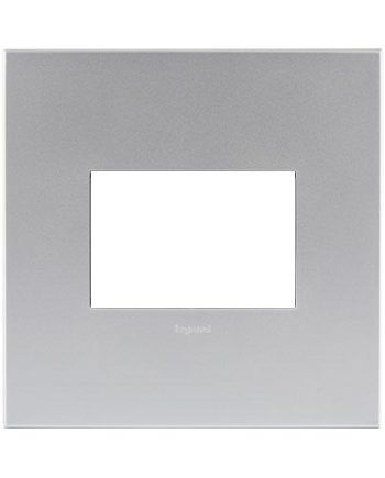 Legrand Arteor Cover Plate 3 Modules 4 X 4 - Soft Aluminium