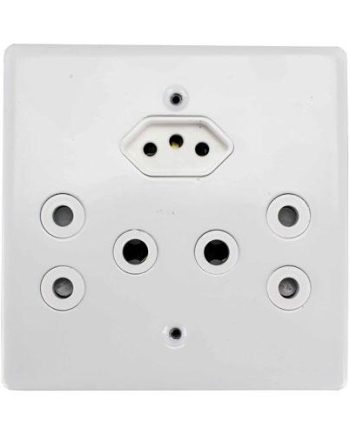 Crabtree Classic Cyclops Combo Socket 16A with Coverplate