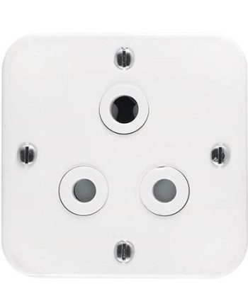 Crabtree Classic Industrial Single Unswitched STD Socket 164-1