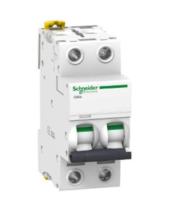 Schneider Electric Acti 9 Ic60A Din Mini Circuit Breaker C-Curve 2P