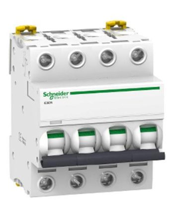 Schneider Electric Acti 9 Ic60N Din Mini Circuit Breaker C-Curve 4P