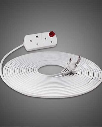 Crabtree Extension Cord 2 X 16A 20M White
