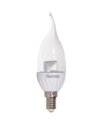 Led Flame Lens Bulb E14 5W 350Lm Warm White