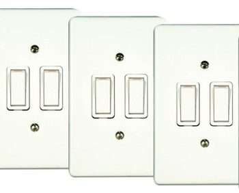 Electrical Mts Switch 2L Assembled Bulk Pk 5Pc