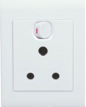 Electrical Mts Socket Single Vert 4X2
