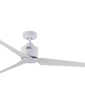 52" 3 Blade Ceiling Fan With Remote - White