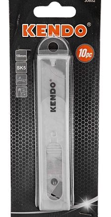Knife Kendo 18Mm Snap Off Blades - 10Pc