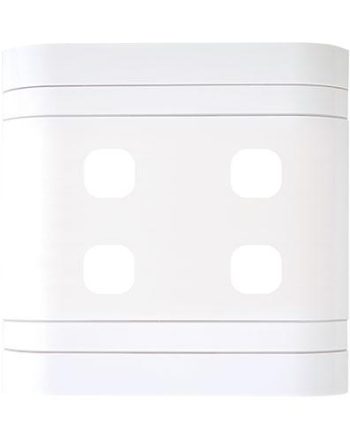Lesco Cover Strip - 4 Lever Grid Cover Plate - Square