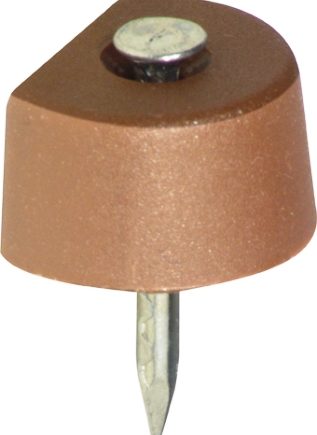 Mackie Nail Shelf Brown 20Pc