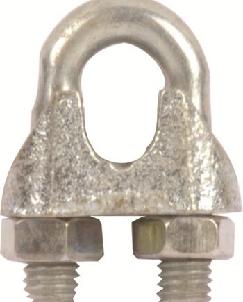 Mackie Clamp Wire Rope Galvanised 10.0Mm 2Pc