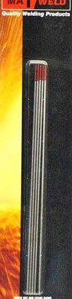 Matweld Prepack Tungsten 2%Th 1.6 Red (5