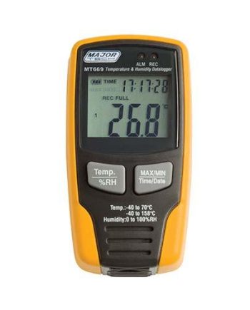 Major Tech Temperature Data Logger With Lcd Display