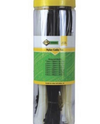Mts 400Pc Cable Tie Combo Black & White