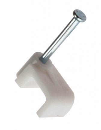 Mts Cable Clips 8.5Mm Flat 100 Pack