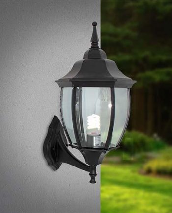 Upfacing Aluminium Wall Lantern