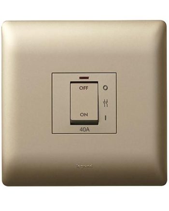 Legrand Ysalis 40A Isolator Switch - Champagne