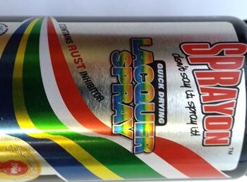 Sprayon Paint White Gloss 250Ml