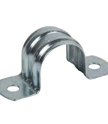 STEEL GALVANISED SADDLES 40MM (PKT X100)