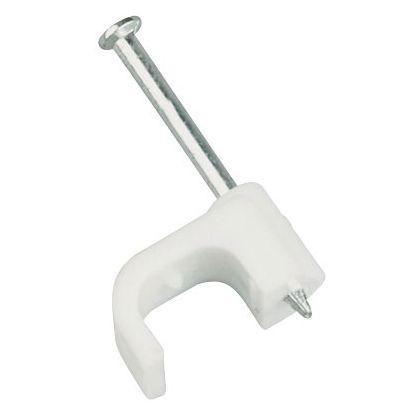 FLAT CABLE CLIPS 12.5MM FOR 4MM FLAT TWIN (X100) – Dynamic Distributors
