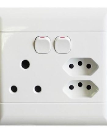 MR ELECTRIC SINGLE SWITCH SOCKET 2X5A 4X4