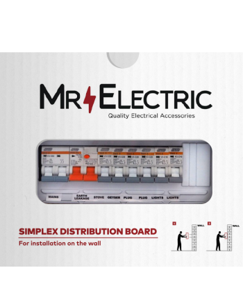 MR ELECTRIC PREPOPULATED ECONO SURFACE DISTRIBUTION BOARD