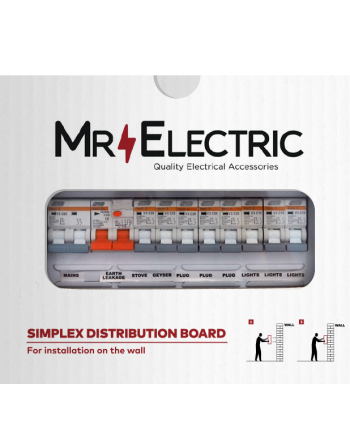MR ELECTRIC PREPOPULATED EXTENDED SURFACE DISTRIBUTION BOARD
