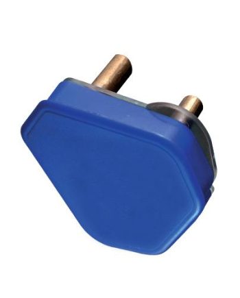 PLUG TOP DEDICATED 3 PIN 16A BLUE
