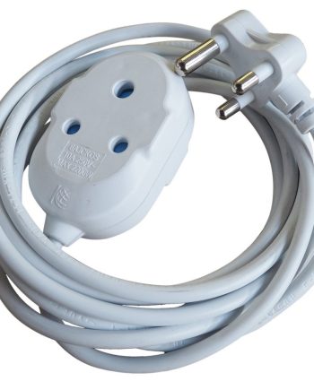 3M Extension Cord with 2 x 10A Standard SA Sockets (Residential/Commercial Use)