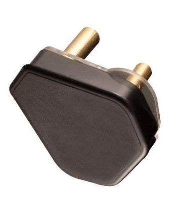 PLUG TOP 3 PIN 16A BLACK