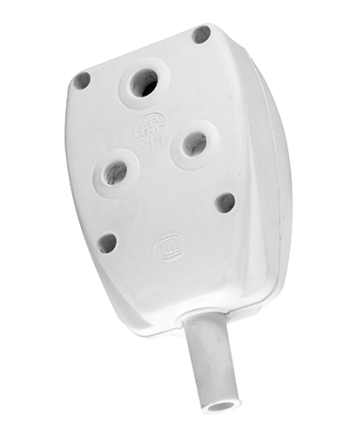 NYLON JANUS COUPLER WHITE