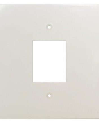 Titan Isolator 4x4 Plastic Cover Plate (White, 100mm Height)