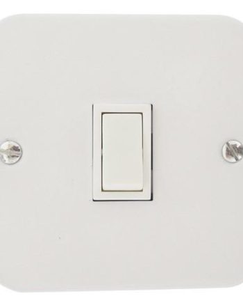 TITAN INDUSTRIAL 1 LEVER 1 WAY SWITCH + STEEL COVER 75x75