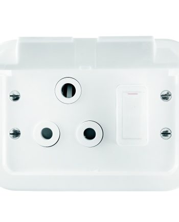 CRABTREE INDUSTRIAL SINGLE SOCKET METAL SURFACE BOX