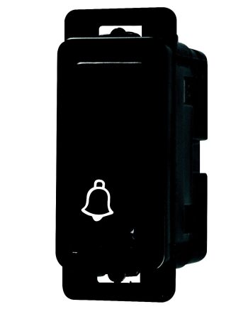 CRABTREE CLASSIC 1 WAY 20A BELL PRESS SWITCH MODULE (CLIP IN)