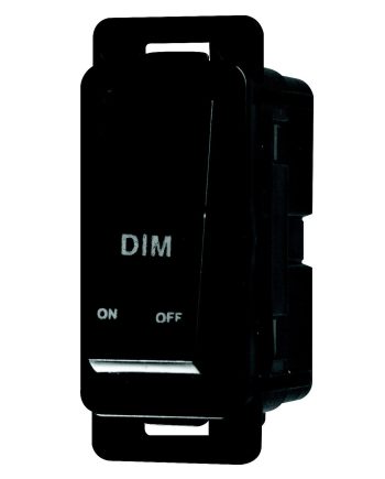 CRABTREE CLASSIC 1 WAY 20A BELL PRESS SWITCH DIM-ON-OFF (CLIP IN)