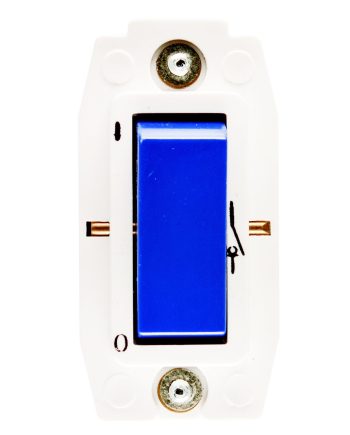 CRABTREE CLASSIC 1 WAY 20A DOUBLE POLE SWITCH MODULE (SCREW IN)