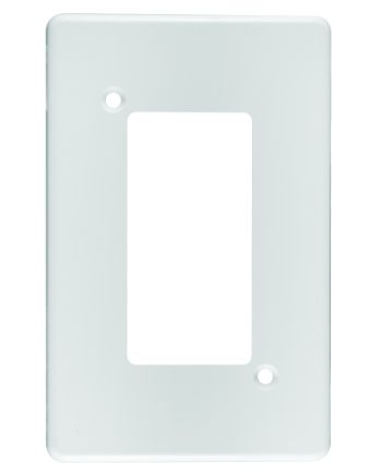 CRABTREE CLASSIC ISOLATOR COVERPLATE STEEL 4X2