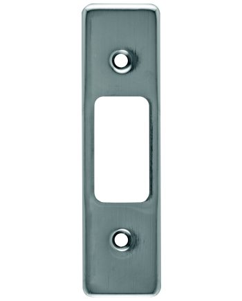 Crabtree Classic 1 Lever Architrave Steel Cover Plate - Satin Chrome Finish