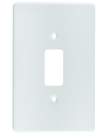 CRABTREE CLASSIC 1 LEVER COVERPLATE PLASTIC 4X2