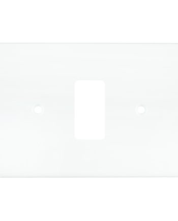 CRABTREE CLASSIC 1 LEVER COVERPLATE PLASTIC 4X2- HORIZONTAL
